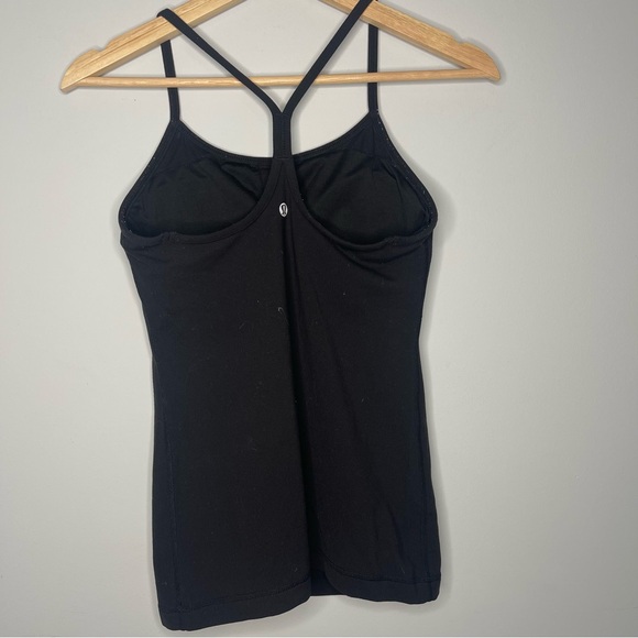 Women’s black Lululemon tank top - Picture 5 of 7